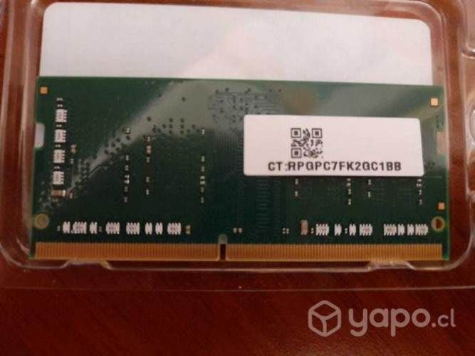 2x4 Gb memoria Ram DDR4 3200 MHz