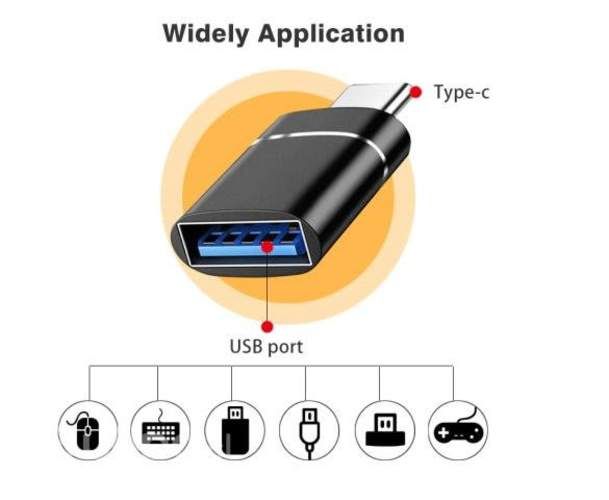 Adatador usb-c a usb 3.0 otg