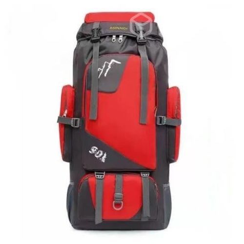 Mochila Camping Outdoor 90 L Rojo