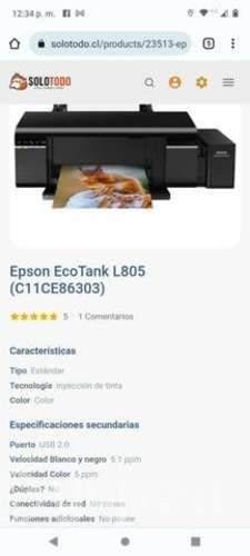 Impresora Epson l805