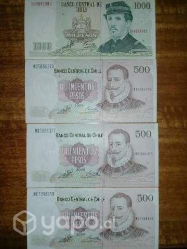 Billetes antiguos