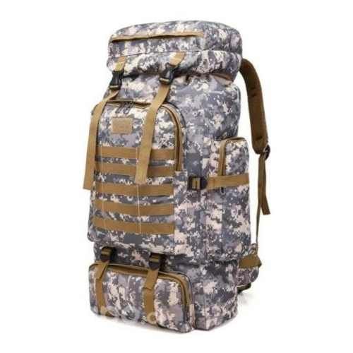 Mochila Táctica Camping Trekking Senderismo 80 L G