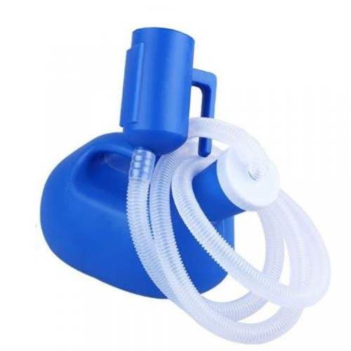 Pato urinario con manguera