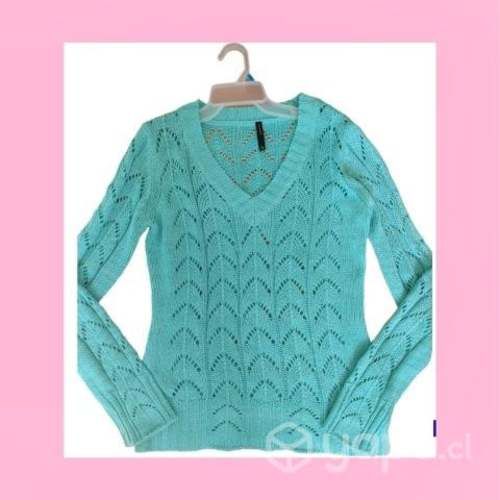 Chaleco Hilo Turquesa