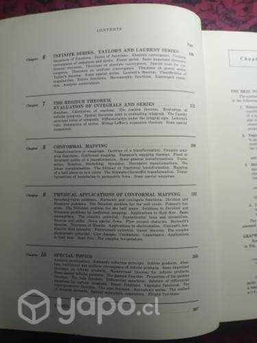 Libro Schaum de Variable Compleja en Inglés