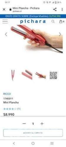 Plancha pelo pichara