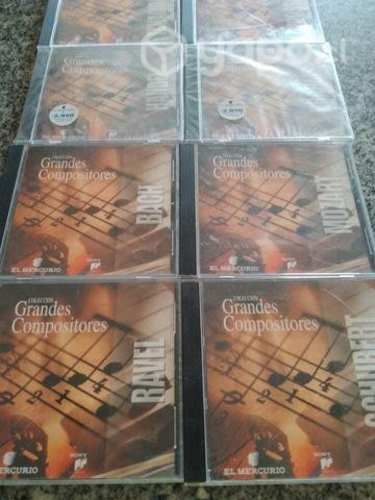 Colección CD grandes compositores , 8 discos