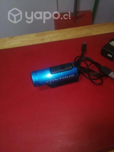 Cámara acción deportiva graba video y audio en hd