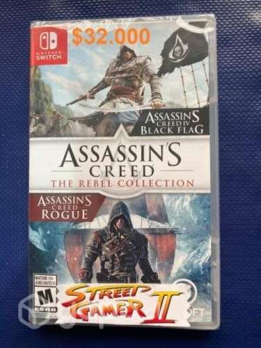 Assassins creed rebel nintendo switch nuevo sellad