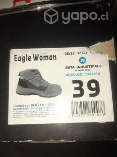 Eagle Woman botas de seguridad Poco Uso
