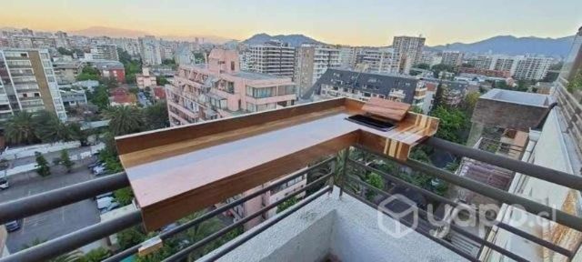 Mesa Para Terrazas Tipo L /Creado Artesanalmente