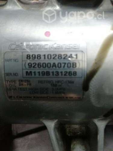 Compresor de aire acondicionado chevrolet dimax