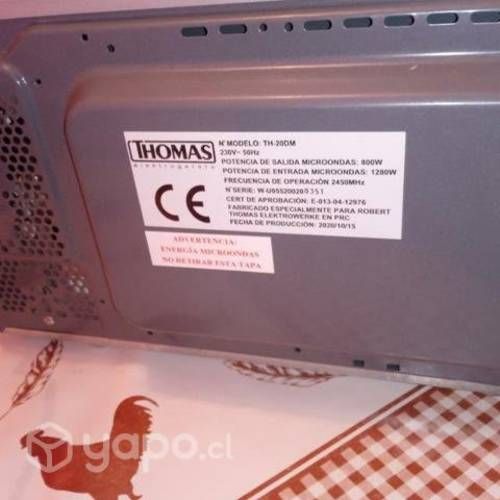Microondas THOMAS excelente estado