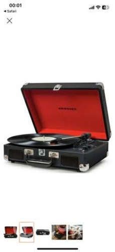 Tornamesa Cruiser Delixe Bk - Crosley