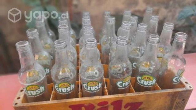 24 botellas de bebidas crush