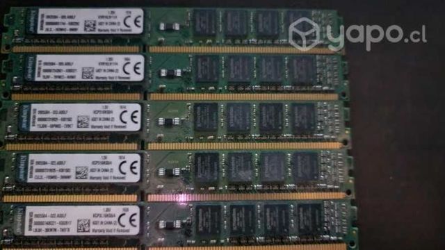 Memorias ram DDR3 de 4gb