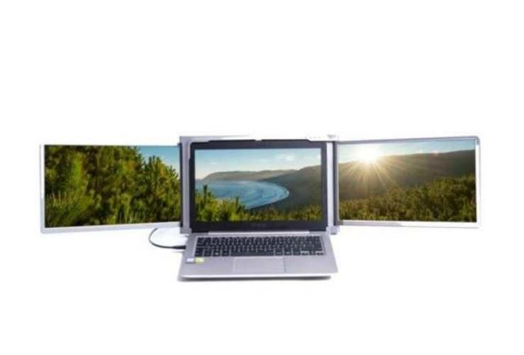 Triple Monitor Portátil 11,6" + funda protectora