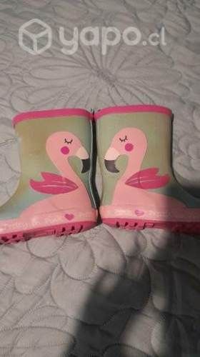 Botas de agua flamenco N° 30 usadas