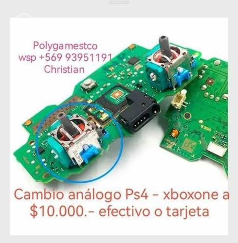 Cambio Análogo control Ps4 xboxone
