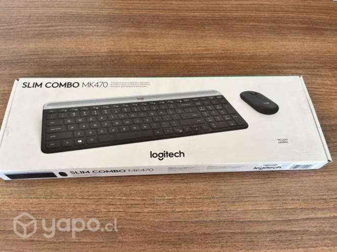 Combo Teclado + Mouse Slim MK470 Wireless