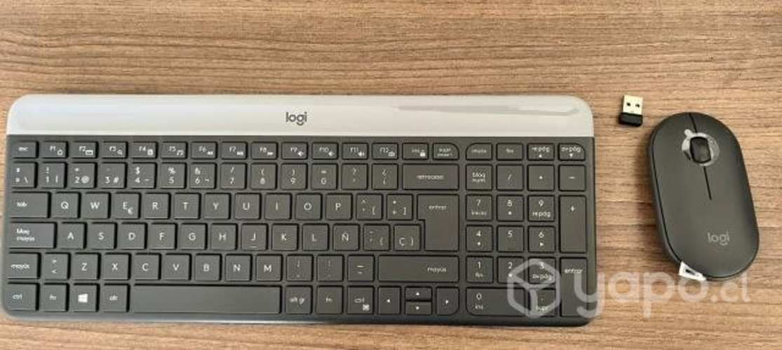 Combo Teclado + Mouse Slim MK470 Wireless