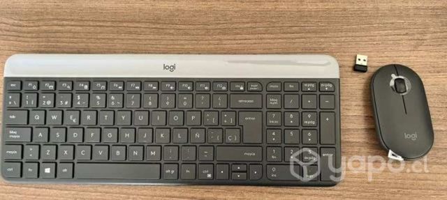 Combo Teclado + Mouse Slim MK470 Wireless