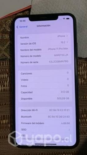 Iphone 11 pro max (512gb)