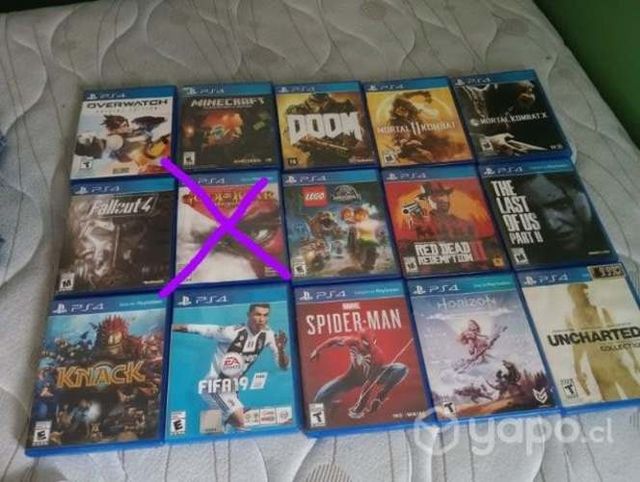 Juegos de play 4
