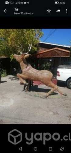 Escultura ciervo