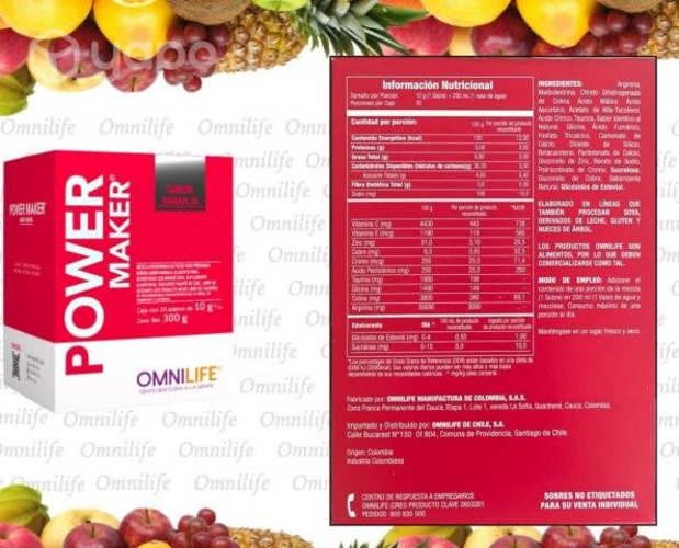 Power Maker Caja con 30 sobres
