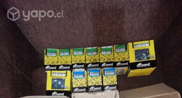 Tornillos cajas 100 unidades