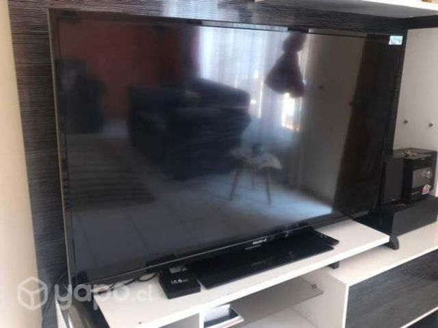 Rack grande en buen estado + tv de 55 pulgadas