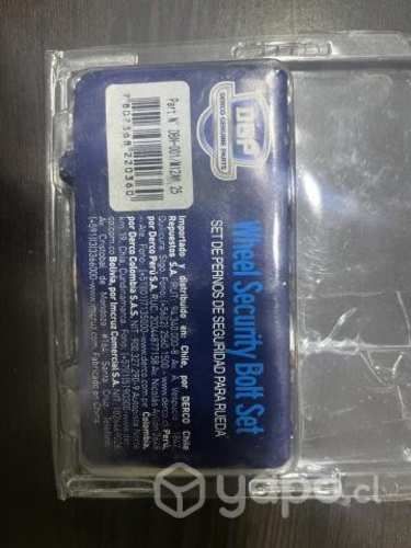 Set Pernos De Seguridad DGP M12x1.25