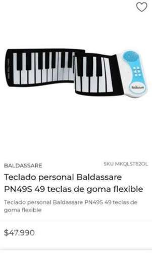 Teclado flexible