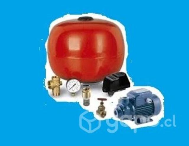 Sist Presurizacion agua bomba 1/2HP-220v Pedrollo