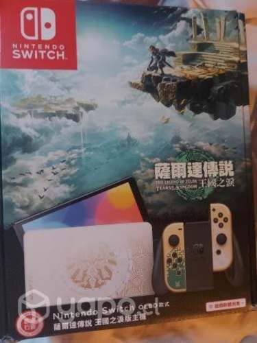Nintendo swich oled edicion especial zelda nueva