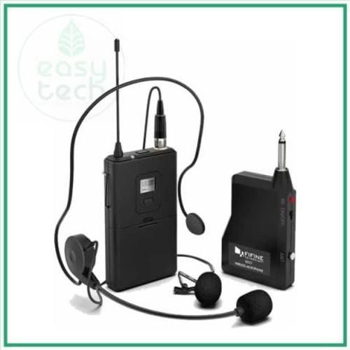 Microfono condensador de solapa 2 en1 fifine