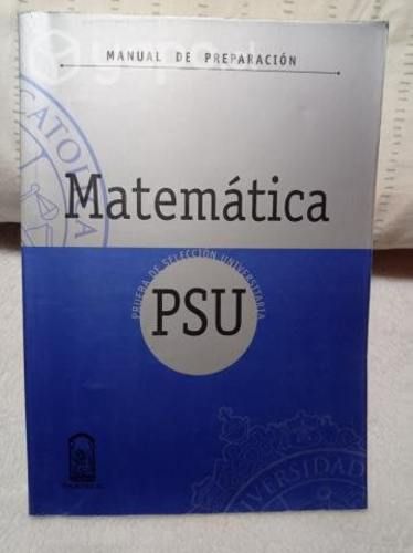 Manual de preparacion matematica - psu