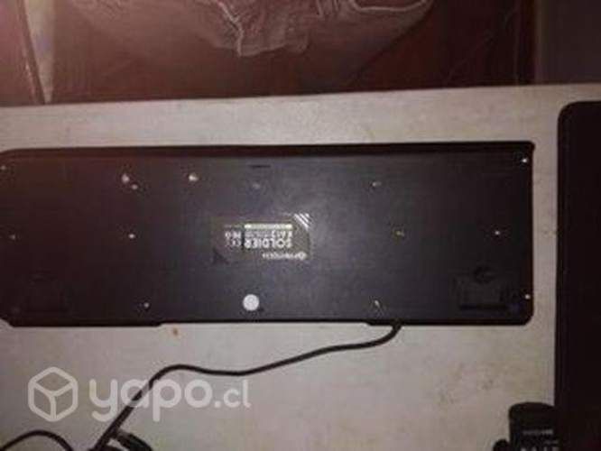 Vendidos Teclado Gamer Fantech Rgb K612 Soldier Re