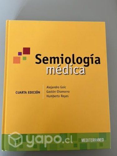 Semiología médica Goic Medicina 4ta edición