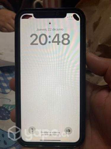 Pantalla iphone XR funcionando