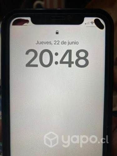 Pantalla iphone XR funcionando