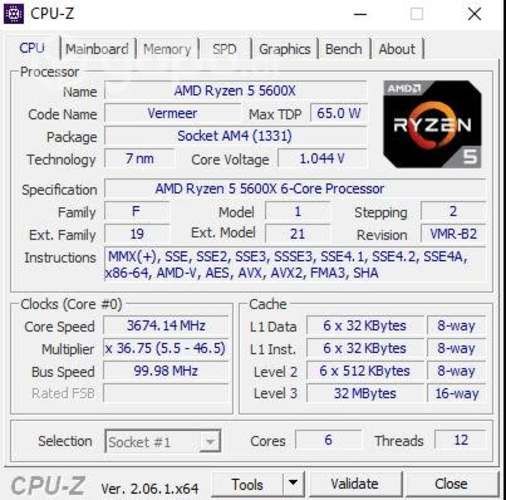 Pc gamer ryzen 5600x gtx 1060