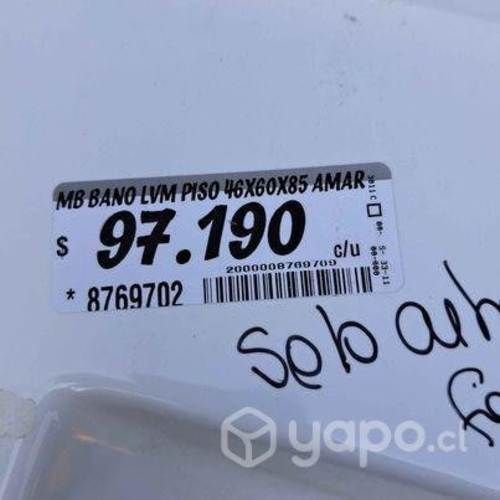 Lavamanos porcelana 46x60x85, Sensi dacqua + otros