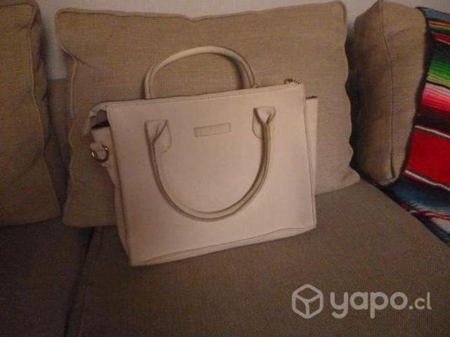 Cartera beige