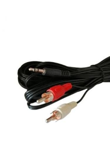 Cable Av Audio RCA 2x1 10 Metros