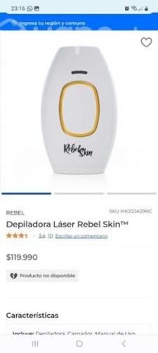 Depiladora láser