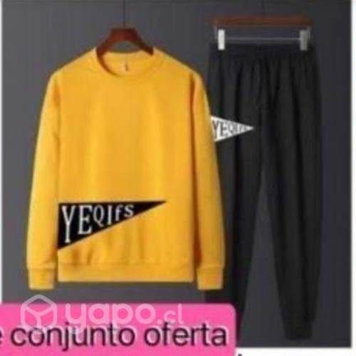 Conjunto buzo hombre talla s/m