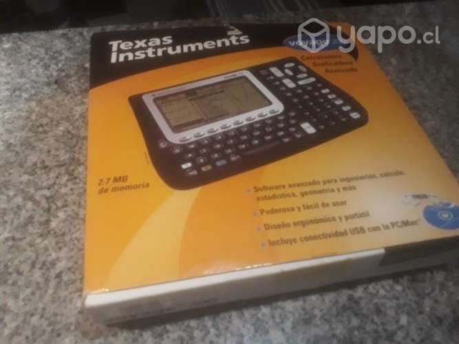 Calculadora Voyage 200 texas instruments