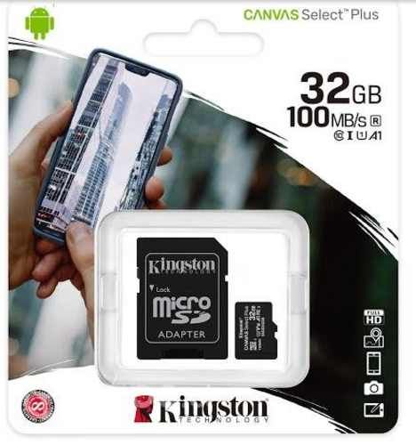 Memoria Kingston micro SD 32g clase 10